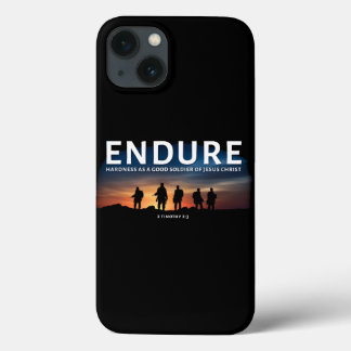 Case-Mate iPhone Case Soutenir La Dureté Comme Bon Soldat De Jésus-Chris