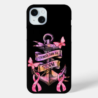 COQUE iPhone 15 MINI SOUTIEN AU CANCER DU SEIN ET SENSIBILISATION