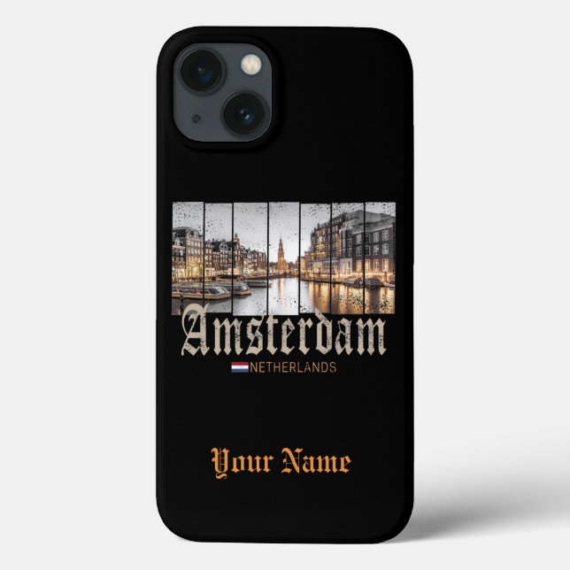 Coques Case-Mate iPhone Souvenir d'Amsterdam Netherlands (Verso)
