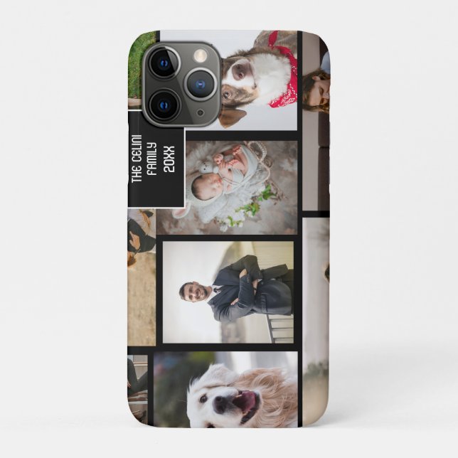 Coques Case-Mate iPhone Souvenirs inoubliables : Collage personnalisé de 9 (Dos)