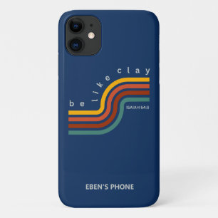 Case-Mate iPhone Case Soyez Comme Clay Retro Bible Verse Christian