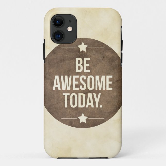 Coques Case-Mate iPhone Soyez génial aujourd'hui (Dos)