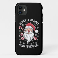 Soyez Gentil Avec L'Infirmière Père Noël Regarde N