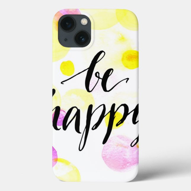 Coques Case-Mate iPhone Soyez heureux 2 (Verso)