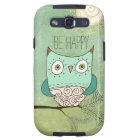 Soyez heureux Retro Bohemian Owl