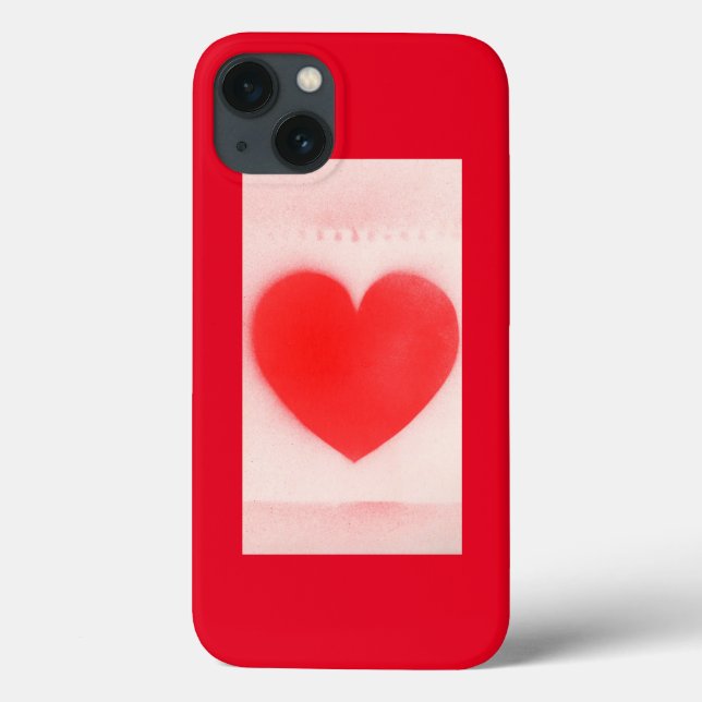 Coques Case-Mate iPhone Soyez mon coeur rouge Valentine note coeur Carnet  (Verso)
