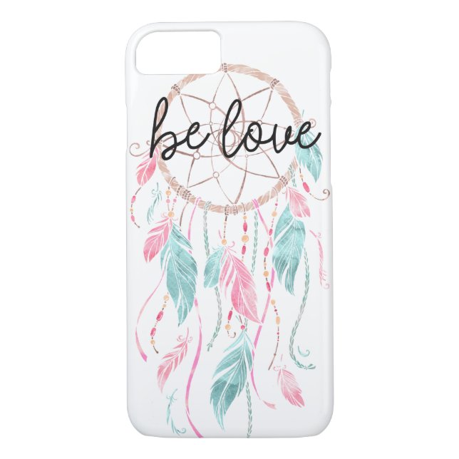 Coques Case-Mate iPhone Soyez receveur rêveur de Boho d'amour (Dos)