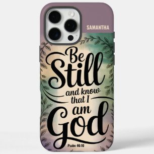 Coques iPhone 16 Pro Max Soyez toujours et sachez que je suis Dieu Vintage