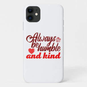 Case-Mate iPhone Case Soyez toujours humble et gentil BOSS LADY Boss Bab
