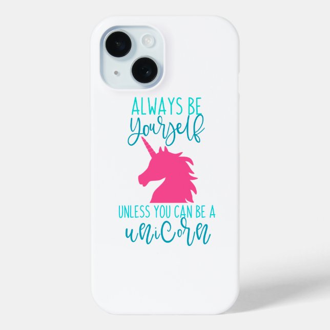 Coques Case-Mate iPhone Soyez une licorne (Verso)