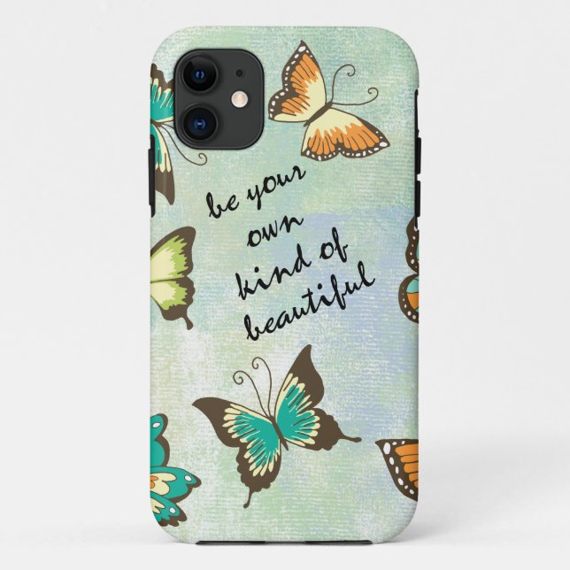 Coques Case-Mate iPhone Soyez vos propres beaux papillons (Dos)