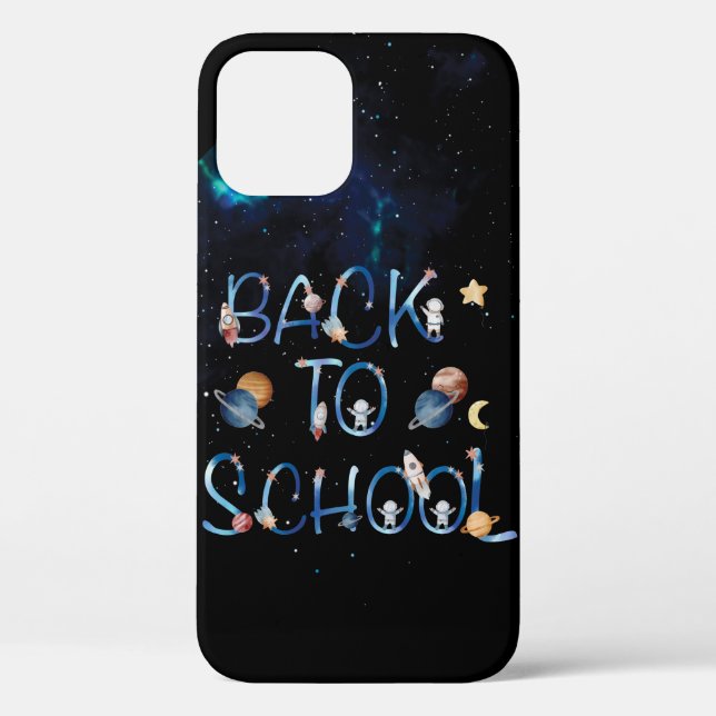 Coques Case-Mate iPhone Space, back to school (Verso)