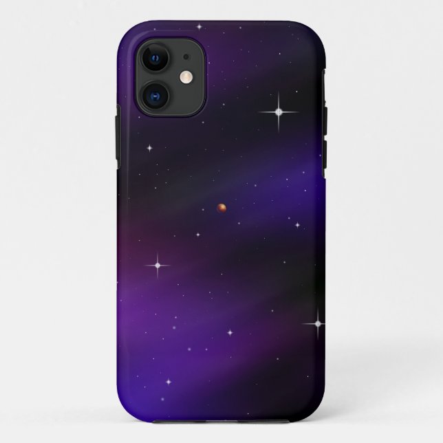 Coques Case-Mate iPhone Spacescape With Planètes and Stars (Dos)