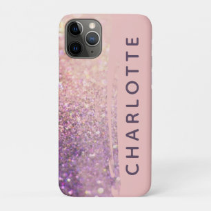 Case-Mate iPhone Case Sparkly Bokee parties scintillant rose violet