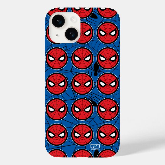 Coques Case-Mate iPhone Spider-Man | Logo de la tête (Verso)