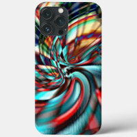 Spirale de pixel amplifié avec ton en verre martel