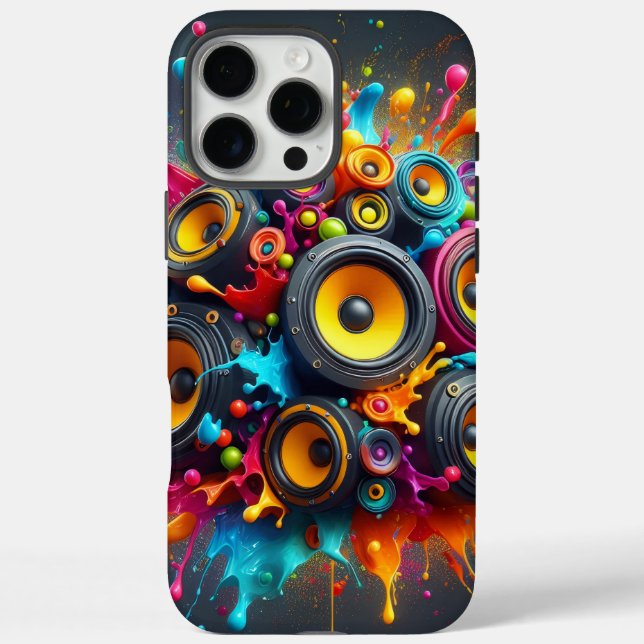 Coques Case-Mate iPhone Splash of Speakers (Verso)