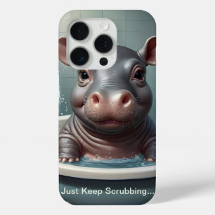 Coque iPhone 15 Pro Splish Splash Cute Funny Posters avec citations