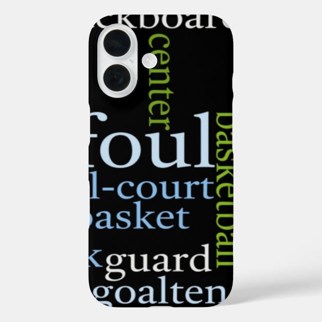 Coques Case-Mate iPhone Sport de basket Fanatic.jpg (Verso)