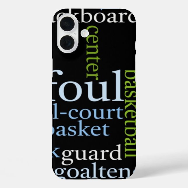 Coques Case-Mate iPhone Sport de basket Fanatic.jpg (Verso)