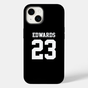 Coque Pour iPhone 14 Sports personnalisés numérotés avec le nom