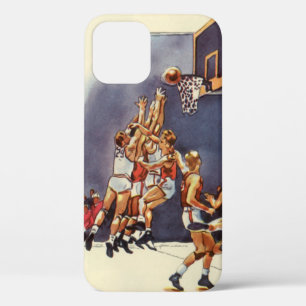Etui iPhone Case-Mate Sports vintages Basketball, Joueurs dans un jeu