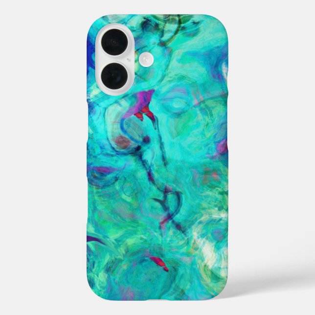 Coques Case-Mate iPhone Sprée d'eau violette (Verso)