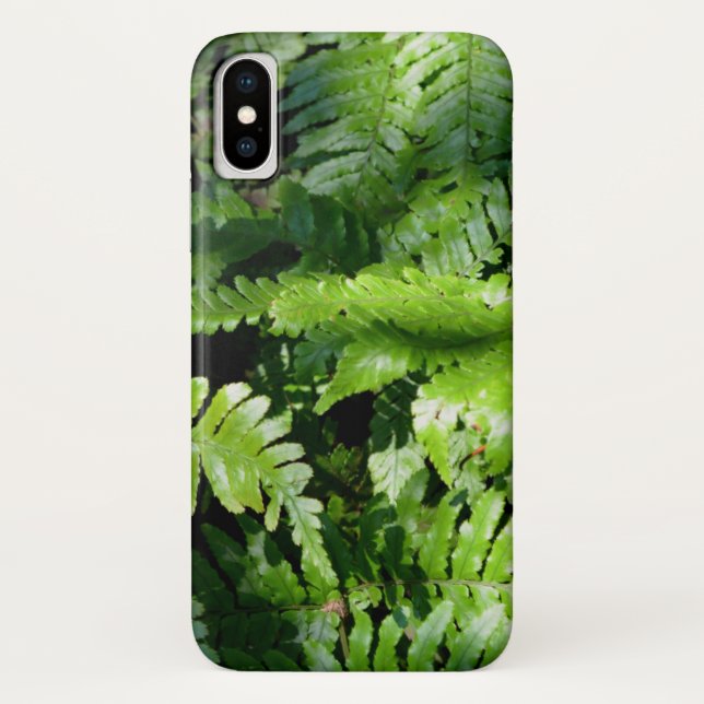 Coques Case-Mate iPhone Spring Green Ferns végétation botanique tropicale (Dos)