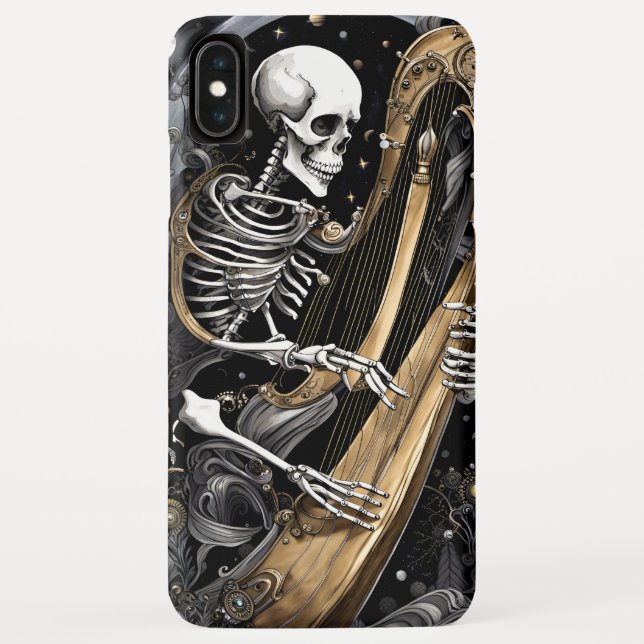 Coques Case-Mate iPhone Squelette et harpe I (Dos)