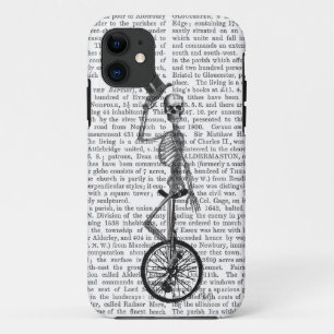 Case-Mate iPhone Case Squelette sur le monocycle