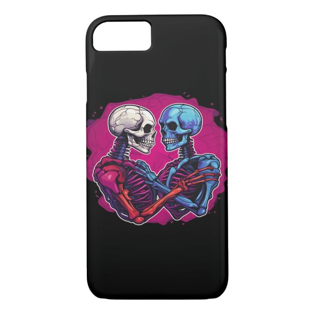 Coques Case-Mate iPhone Squelette traditionnel américain tenant main tatou (Dos)