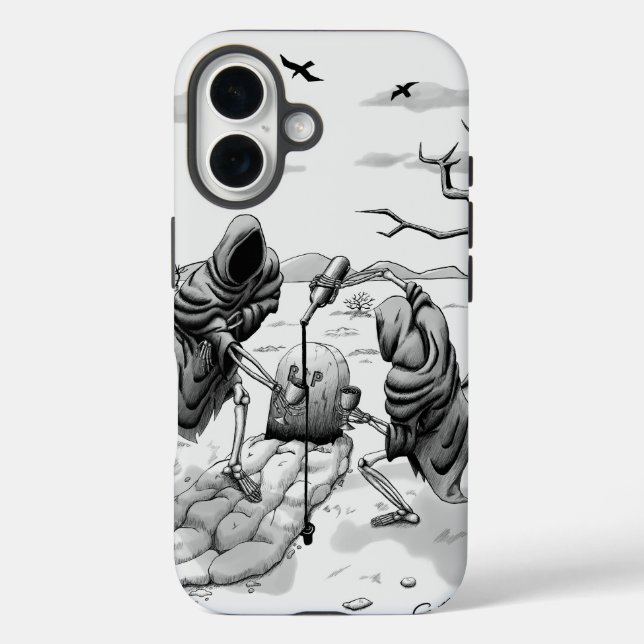 Coques Case-Mate iPhone Squelettes dans le désert (Verso)