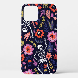 Case-Mate iPhone Case Squelettes dansants dans le jardin fleuri motif