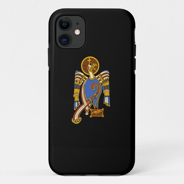 Coques Case-Mate iPhone St. John's Eagle Celtic Knot Art médiéval irlandai (Dos)
