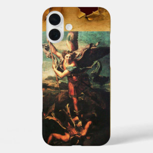 Coques iPhone 16 Plus St MICHAEL ARCHANGEL VANGUISHING SATAN