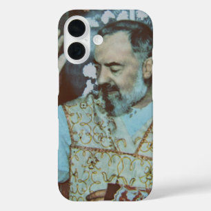 Coque Pour iPhone 16 St. Padre Pio de Pietrelcina Le Prêtre Séraphique