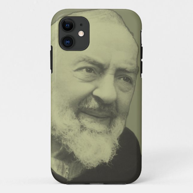 Coques Case-Mate iPhone St. Padre Pio de Pietrelcina Le Prêtre Séraphique (Dos)
