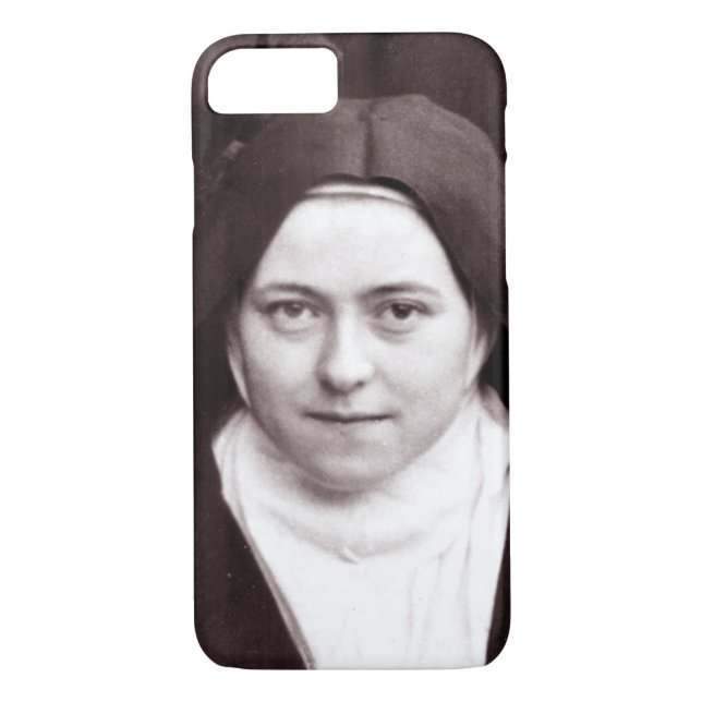 Coques Case-Mate iPhone St Therese de Lisieux, la petite fleur (Dos)