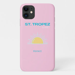 Case-Mate iPhone Case St Tropez, France, Preppy, Rose