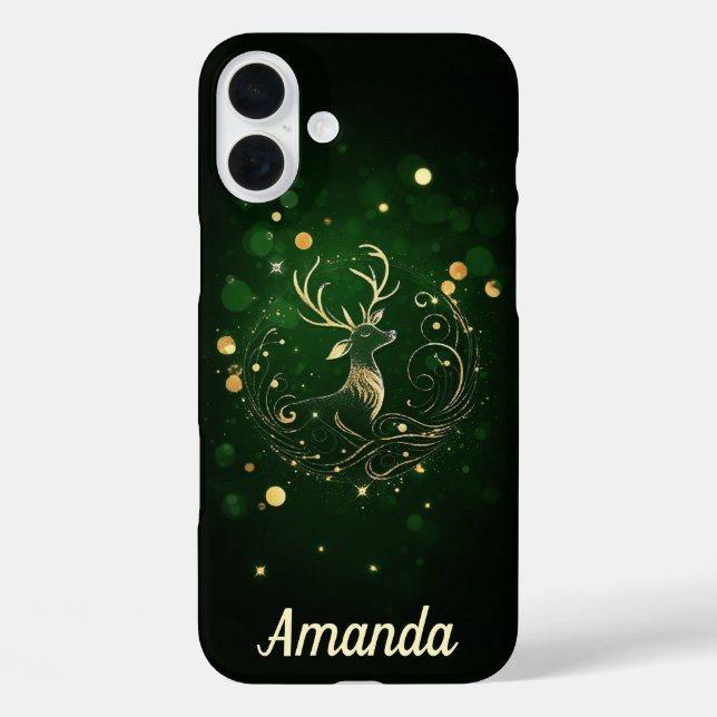 Coques Case-Mate iPhone Stade radiant en or (Verso)