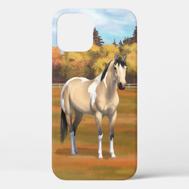Coques Case-Mate iPhone Staillion Cheval Pinto Dun Paint Buckskin (Verso)