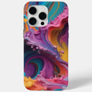 Coque iPhone 15 Pro Max Stand Out in Style : Eye-Catching Abstrait