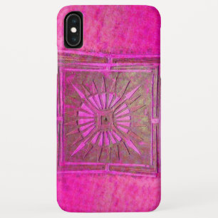 Coque Case-Mate Pour iPhone STAR DU MATIN, Rose, Noir, Fuchsia Monogramme