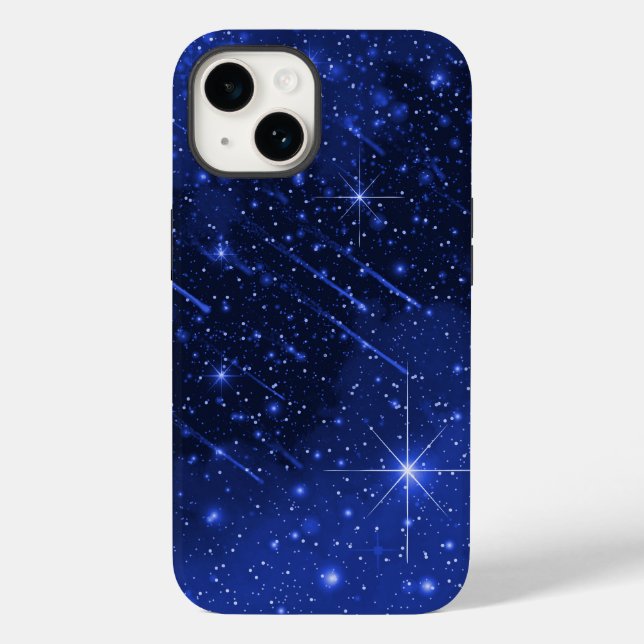 Coques Case-Mate iPhone Star Galaxy On Blue (Verso)