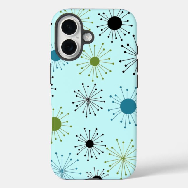 Coques Case-Mate iPhone Starburst rétro (Verso)