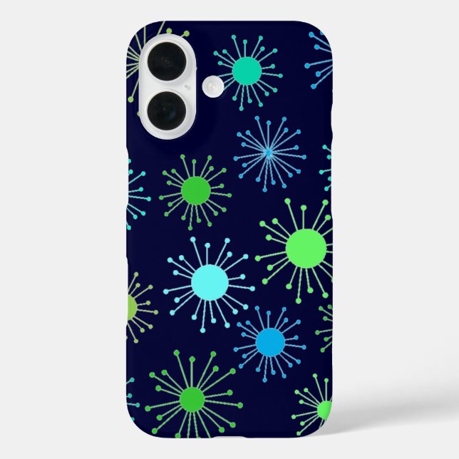 Coques Case-Mate iPhone Starburst rétro (Verso)