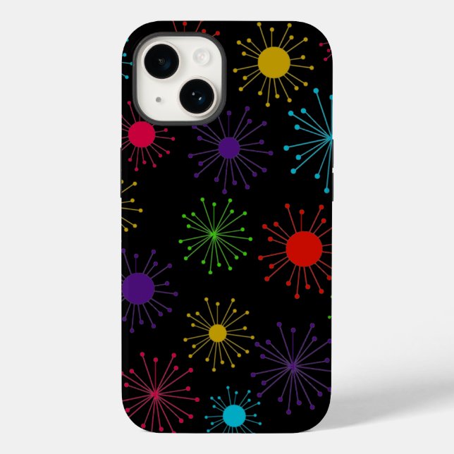 Coques Case-Mate iPhone Starburst rétro (Verso)