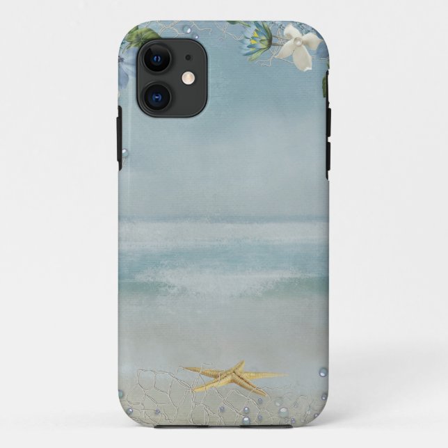 Coques Case-Mate iPhone Starfish sur la plage (Dos)
