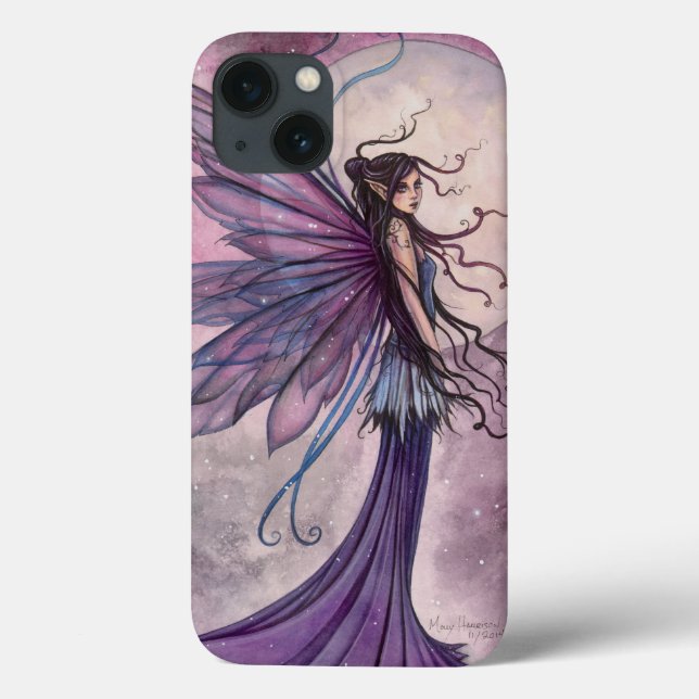 Coques Case-Mate iPhone Starlit Amethyst Fairy Mystical Imaginaire Art (Verso)