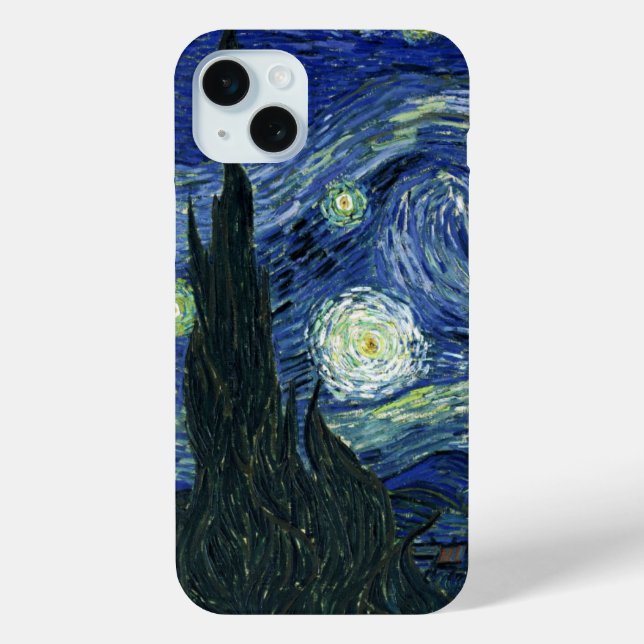 Coques Case-Mate iPhone Starry Night Vincent van Gogh Art Peinture (Verso)